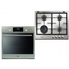 Pachet Whirlpool cuptor electric AKP 139 IX + plita gaz GMA 6422 IX Pachet Whirlpool cuptor electric AKP 139 IX + plita gaz GMA 6422 IX